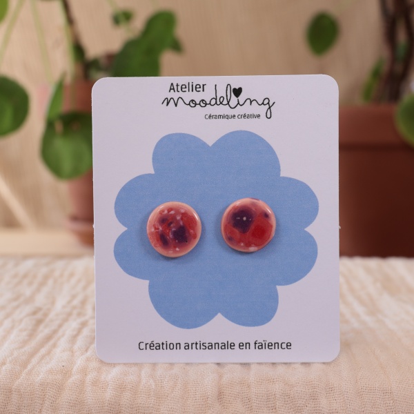 Boucles d'oreilles - Mini puce