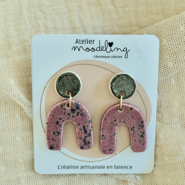 Boucles d'oreilles - Duo