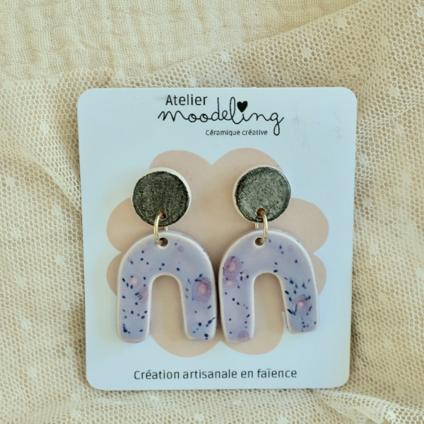 Boucles d'oreilles - Duo