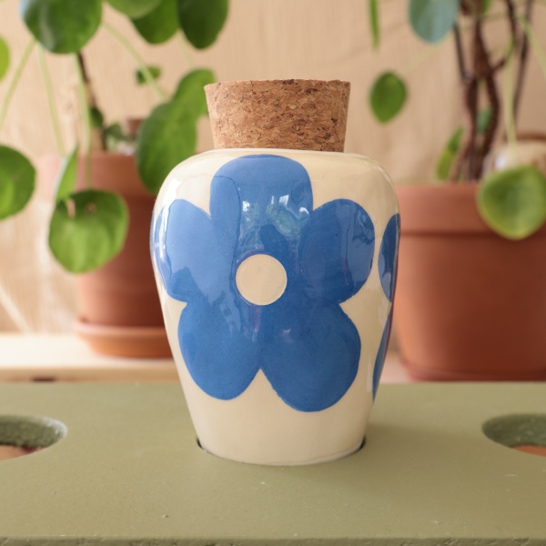 Oyas - Grande Fleurs bleues